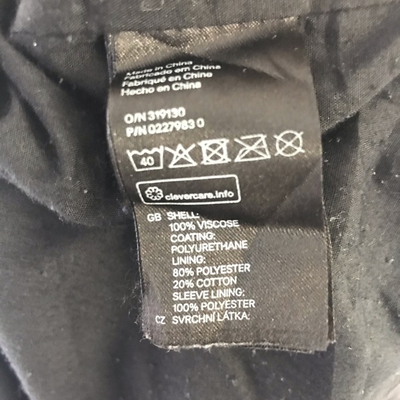 Divided Black Faux Leather Jacket - Picture 7 of 7